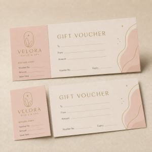 Gift vouchers (Performation) - 250 GSM Gloss card